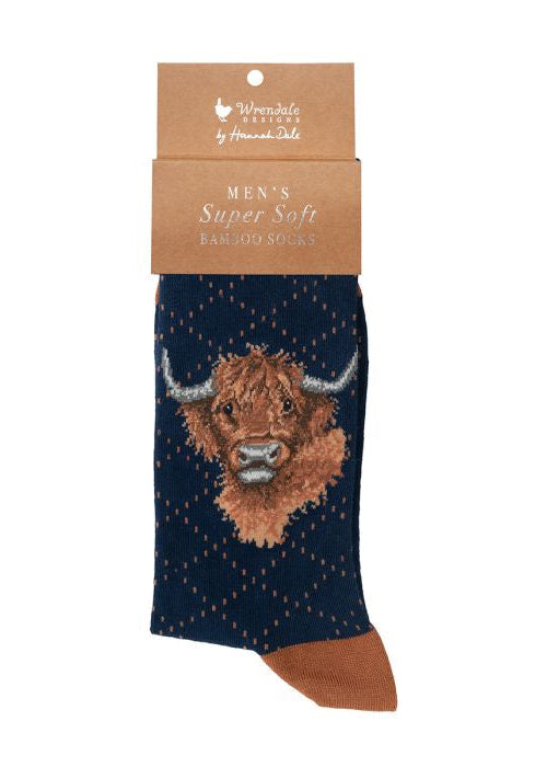 Highland Heathers - Wrendale Men's Socks