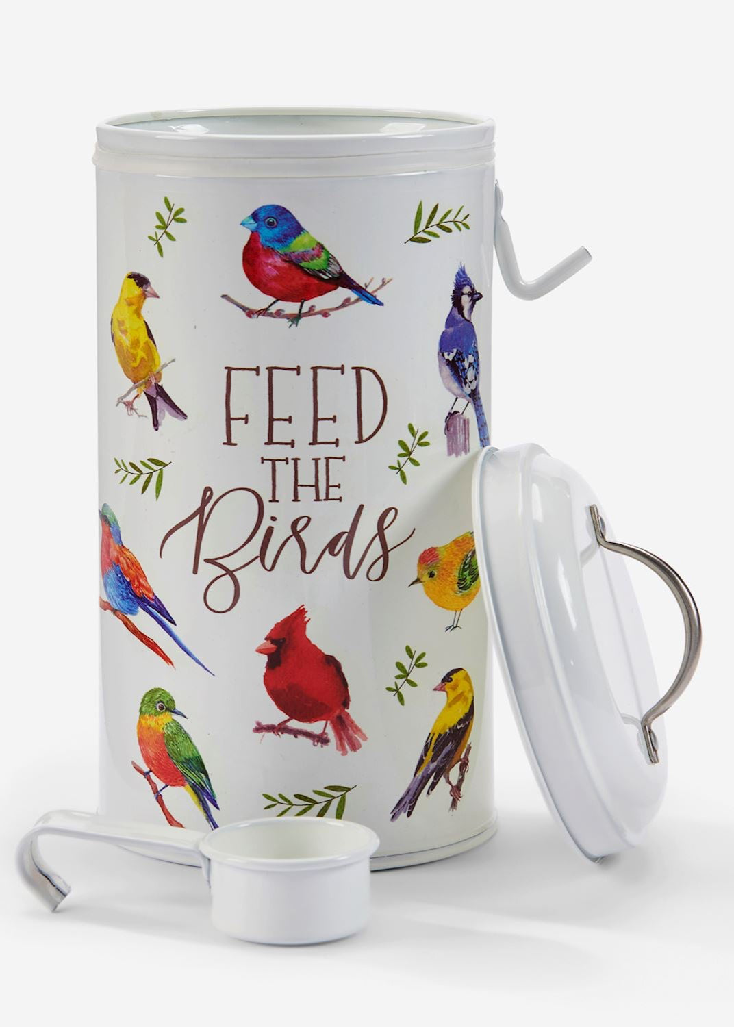 "Feed the Birds" Tin with Scoop