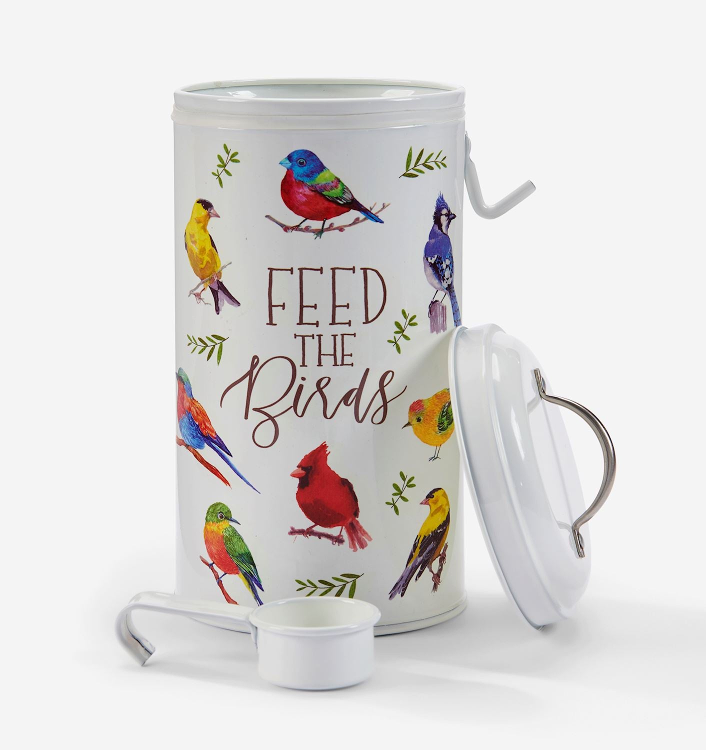 "Feed the Birds" Tin with Scoop