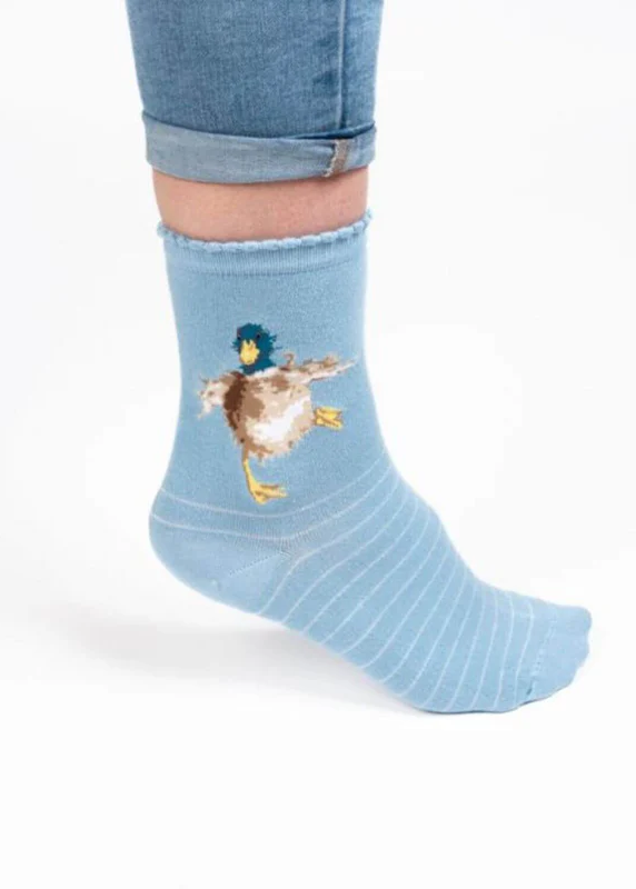 A Waddle and a Quack - Wrendale Women's Socks