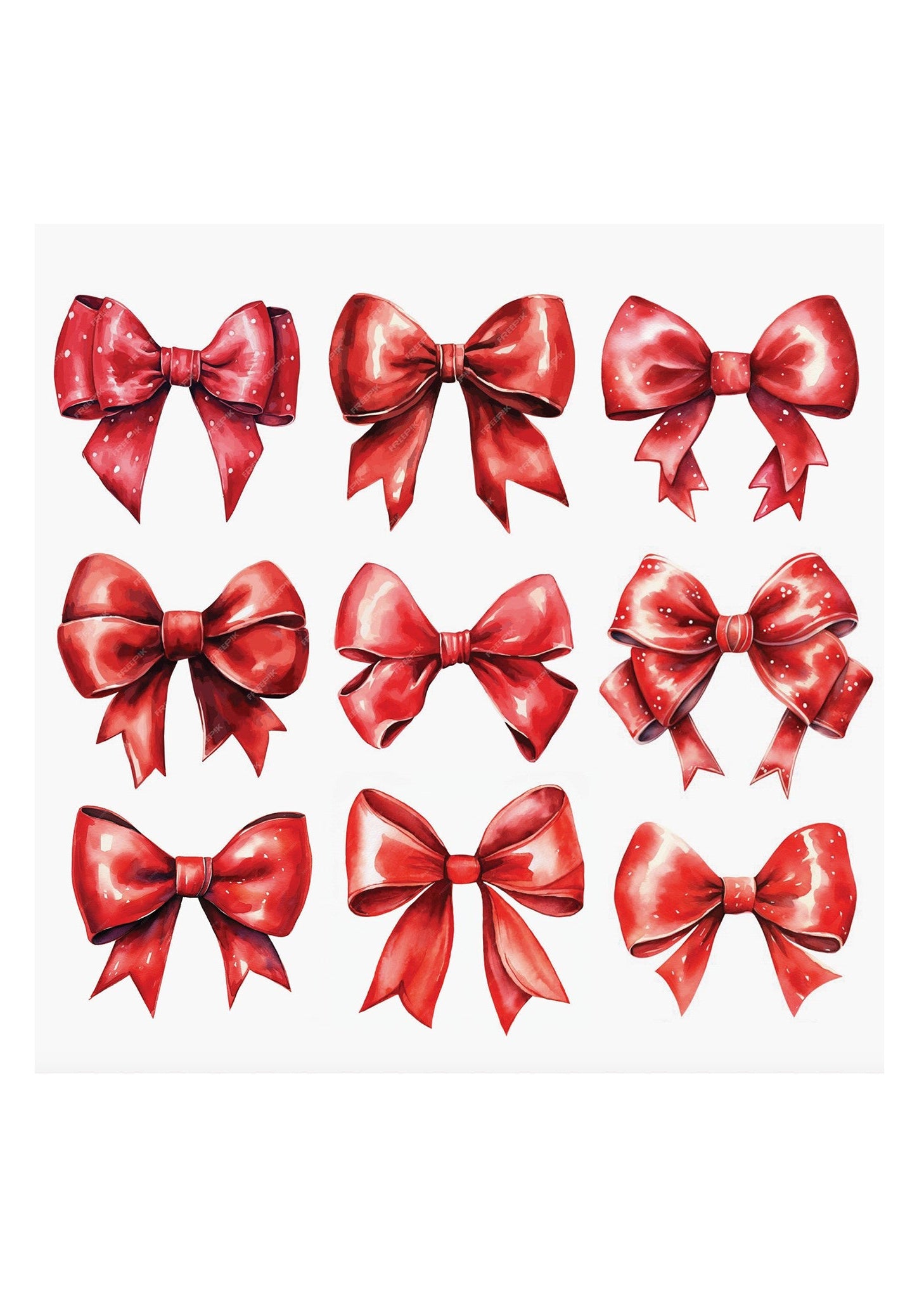 Holiday Bow Napkins