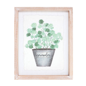 Watercolour Herb Pot Prints