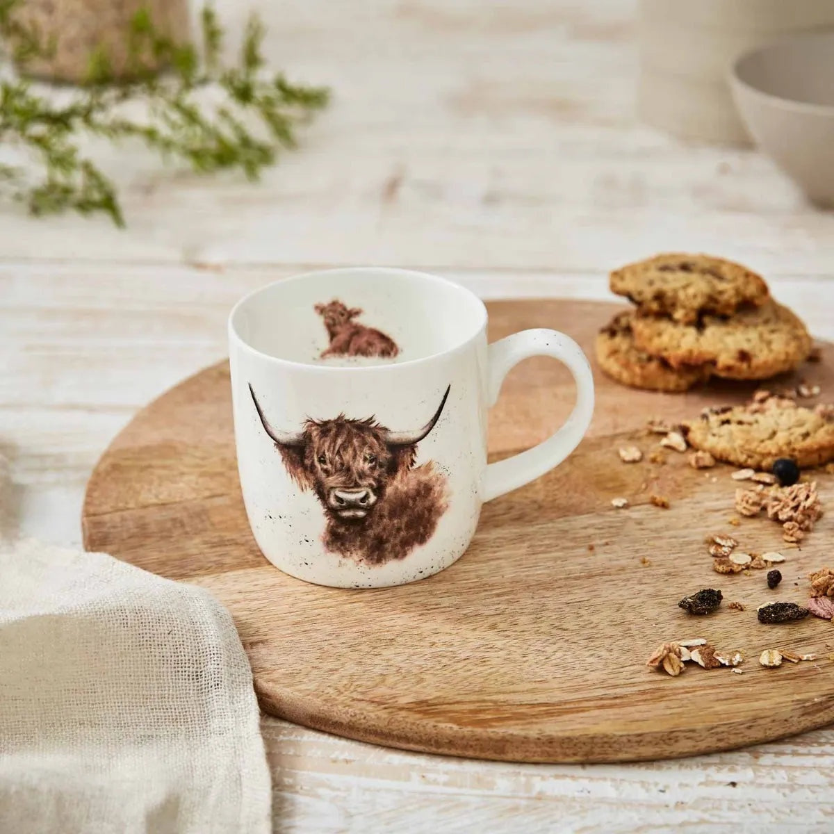 Highland Coo - 11oz Bone China Mug