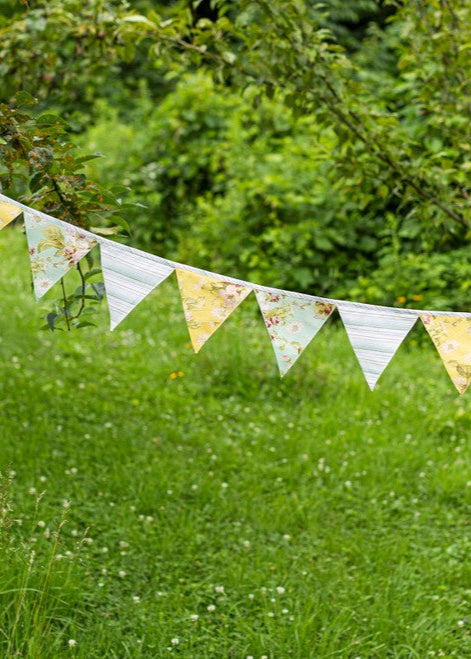 April Cornell Apple Blossom Patchwork Pennant