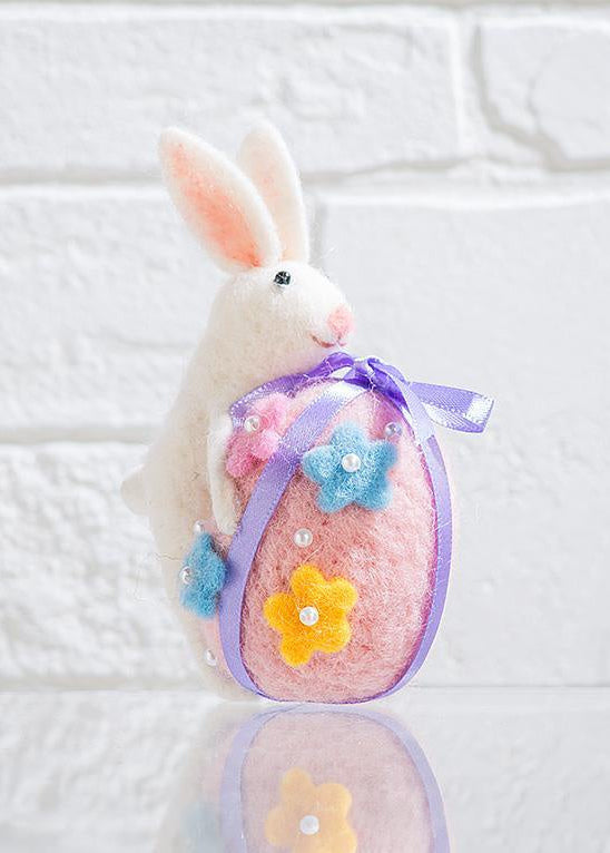 Felted Bunny & Easter Egg