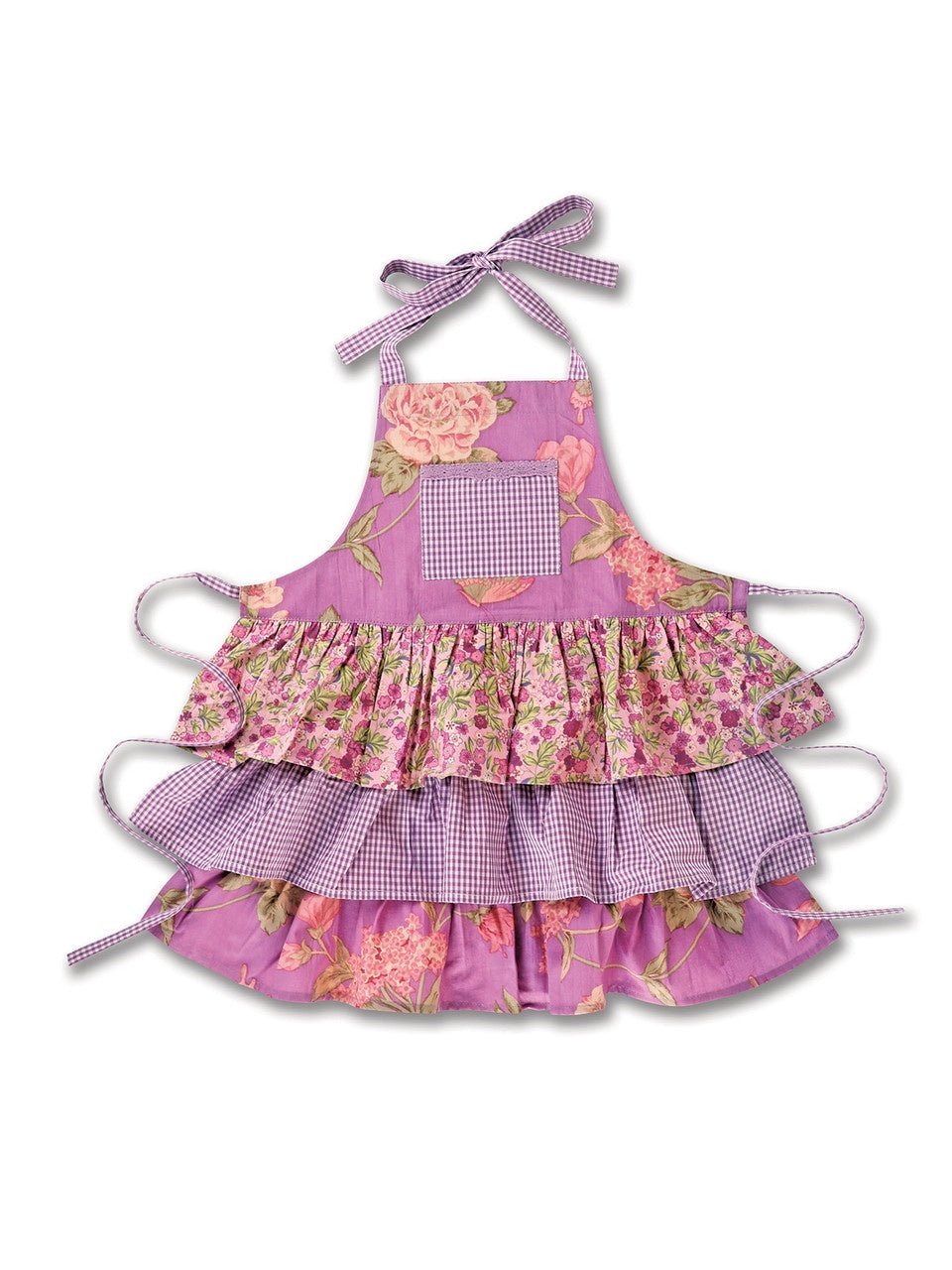 April Cornell Lilac Kid's Apron