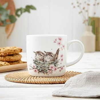 Feather Your Nest - 11oz Bone China Mug - Wrendale