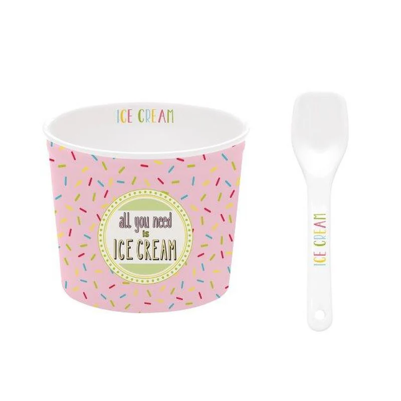 On Fleek Ice Cream Bowl - Pink