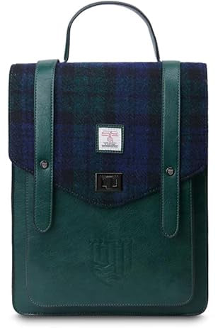 The Carloway Backpack - Black Watch Tartan