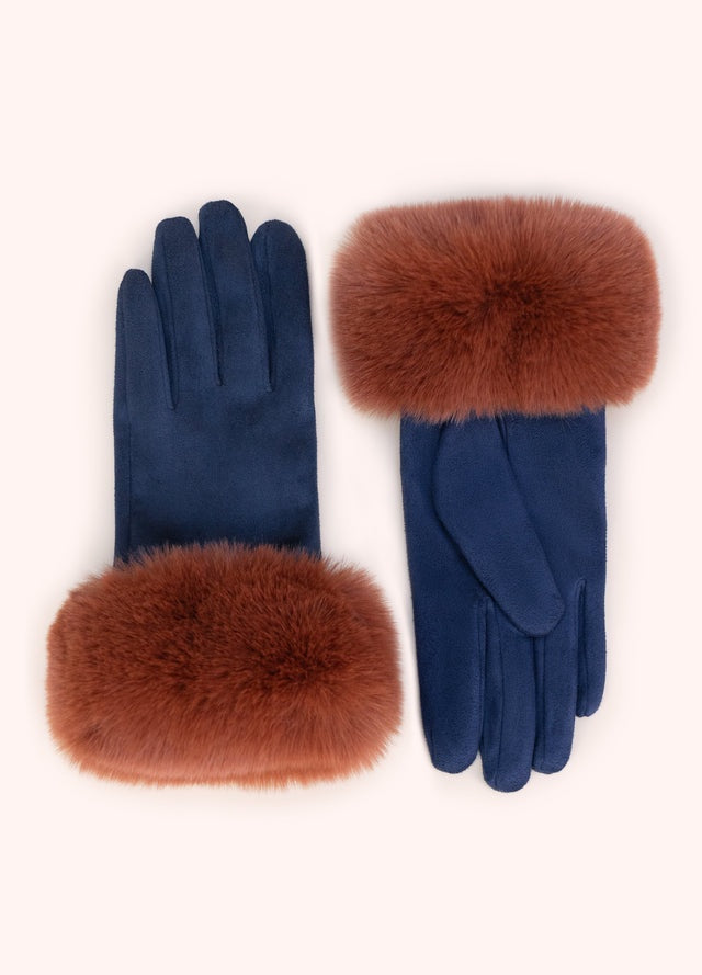 Bettina Gloves - Navy