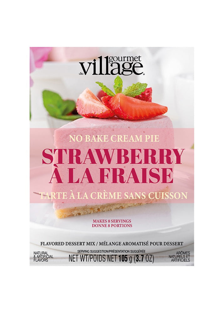 No-Bake Strawberry Cream Pie Mix