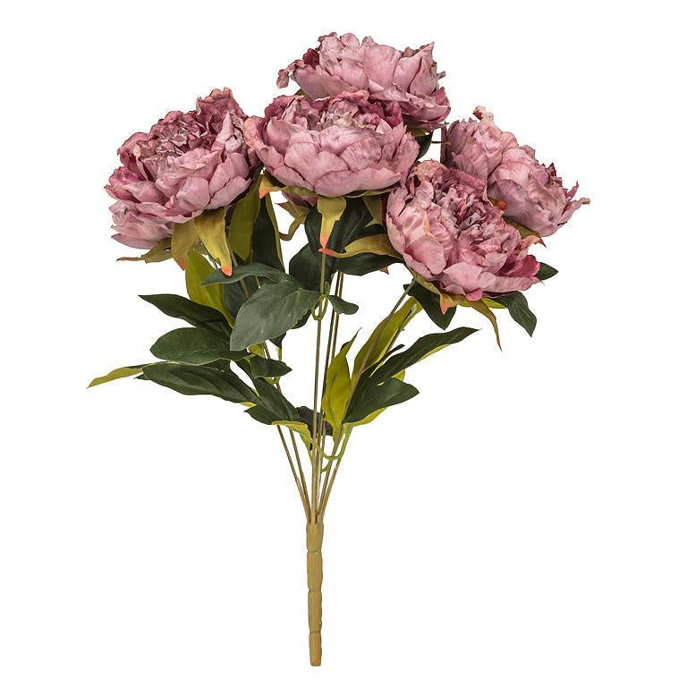 Open Peony Bouquet - Pink