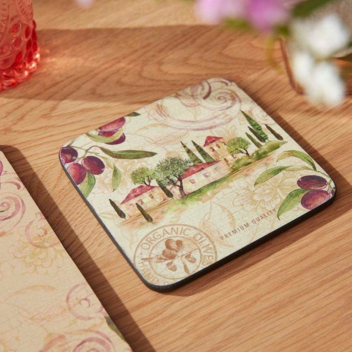 Olive Orchard Coasters