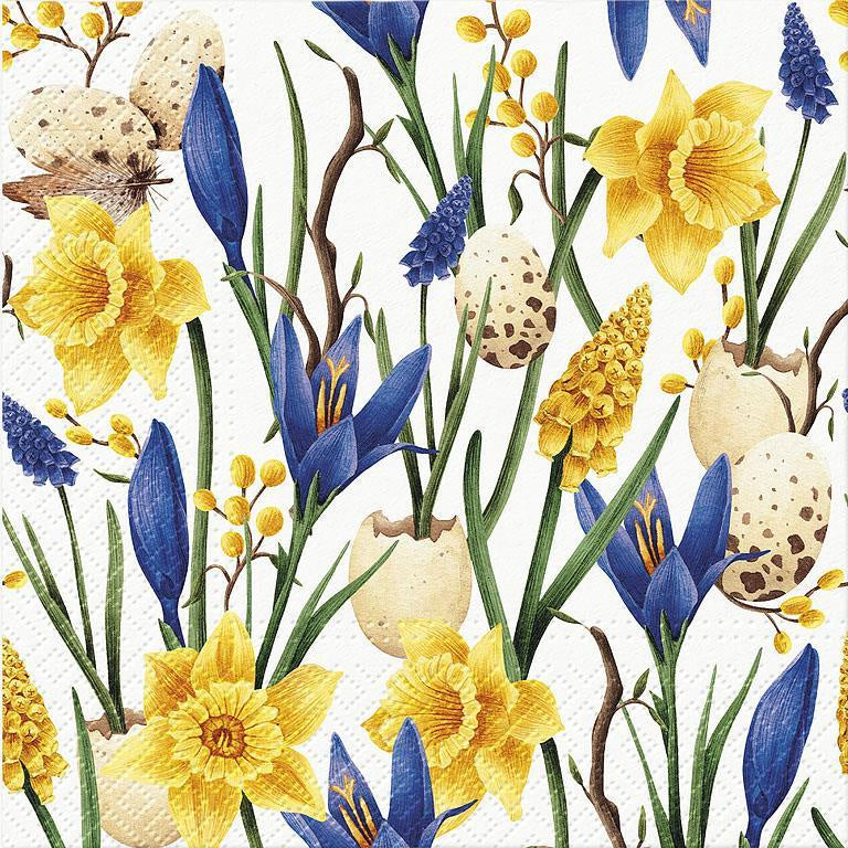 Hyacinth & Daffodil Napkins