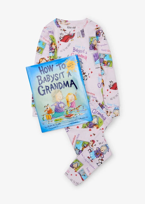 How to Babysit a Grandma - Pajama Set and Book