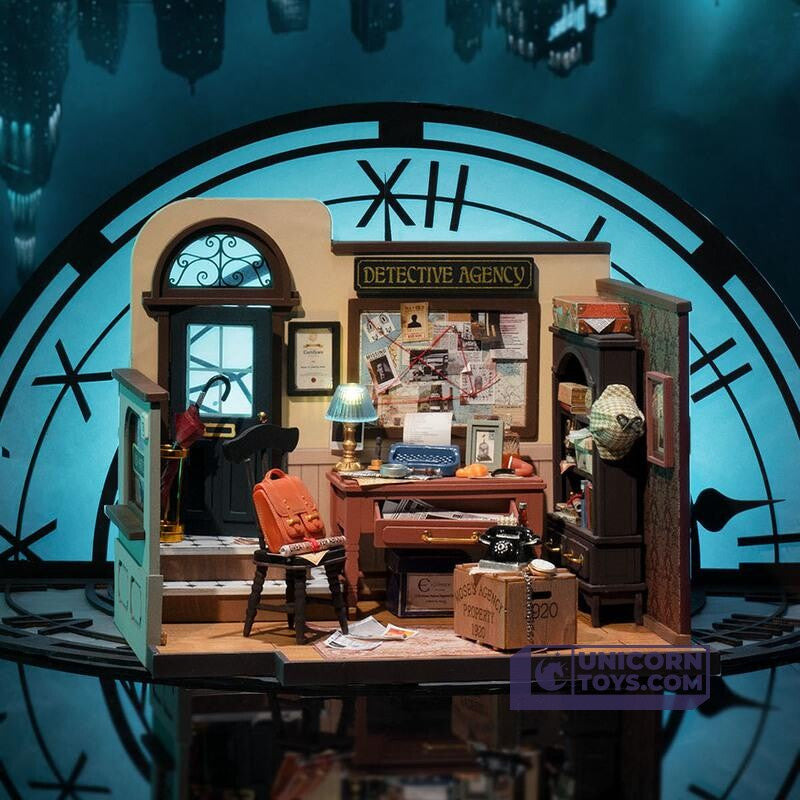 Miniature House - Mose's Detective Agency