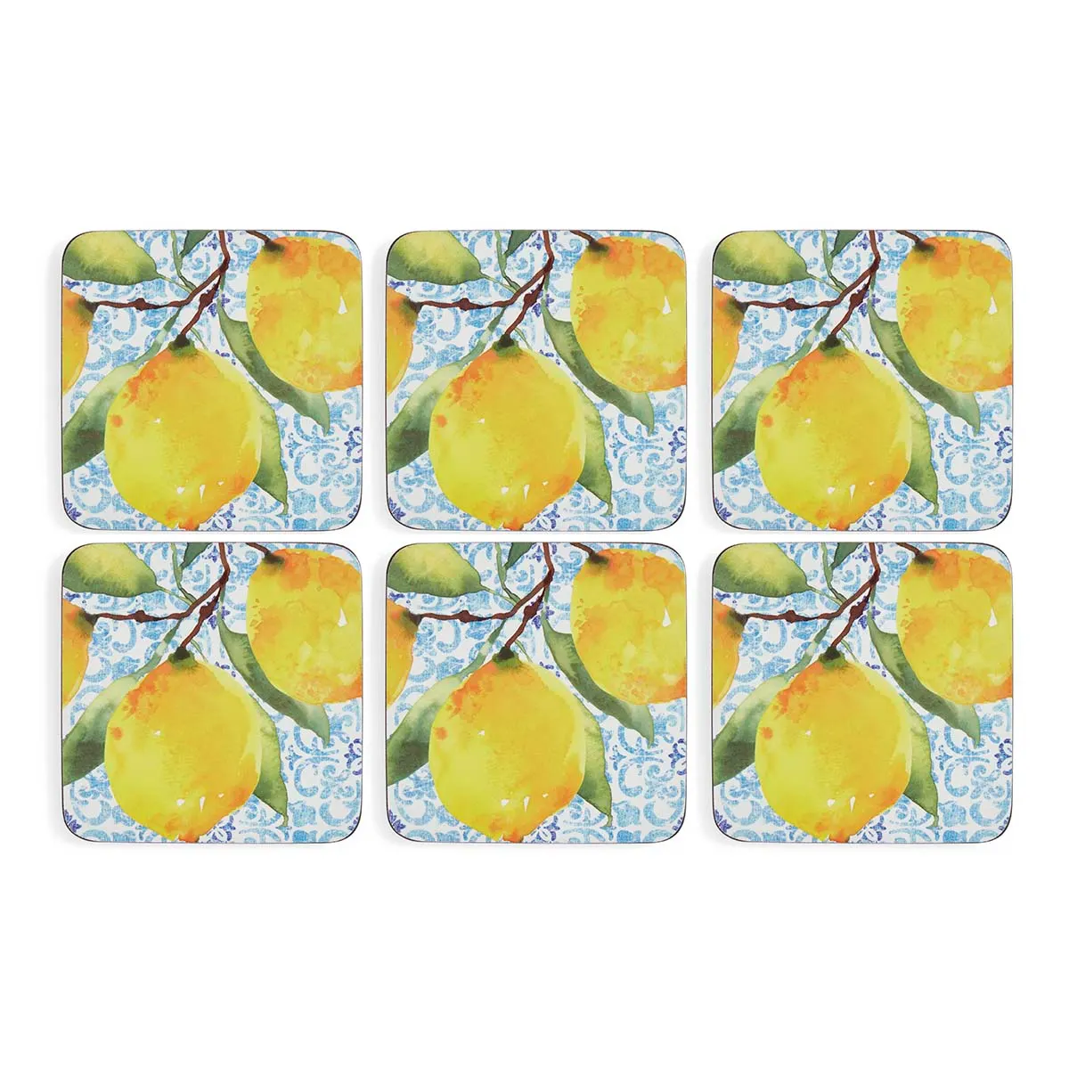 Amalfi Lemons Pimpernel Coasters