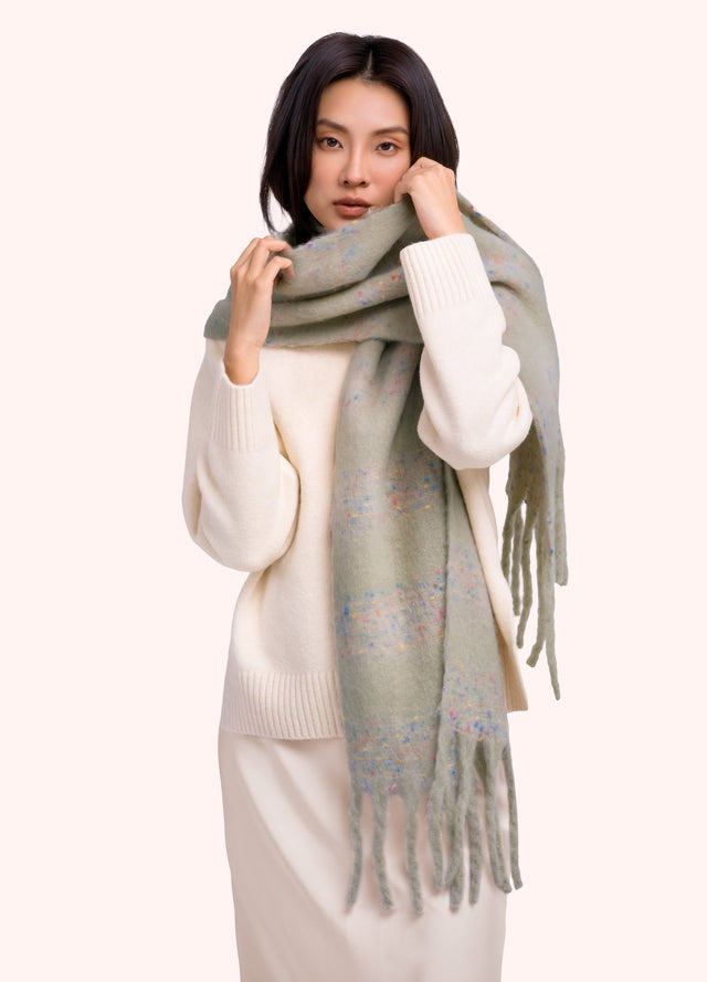 Nancy Cosy Scarf - Green