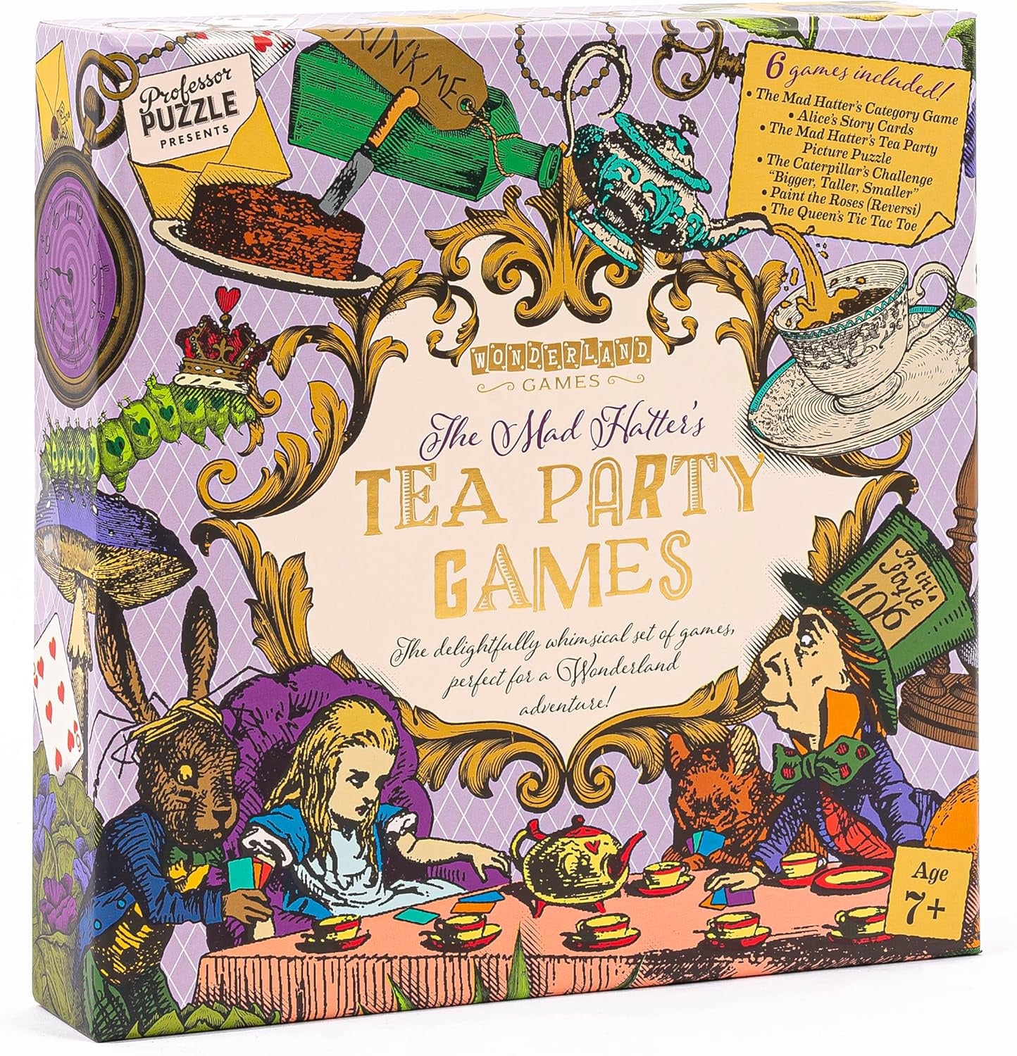 The Mad Hatter's Teaparty Games