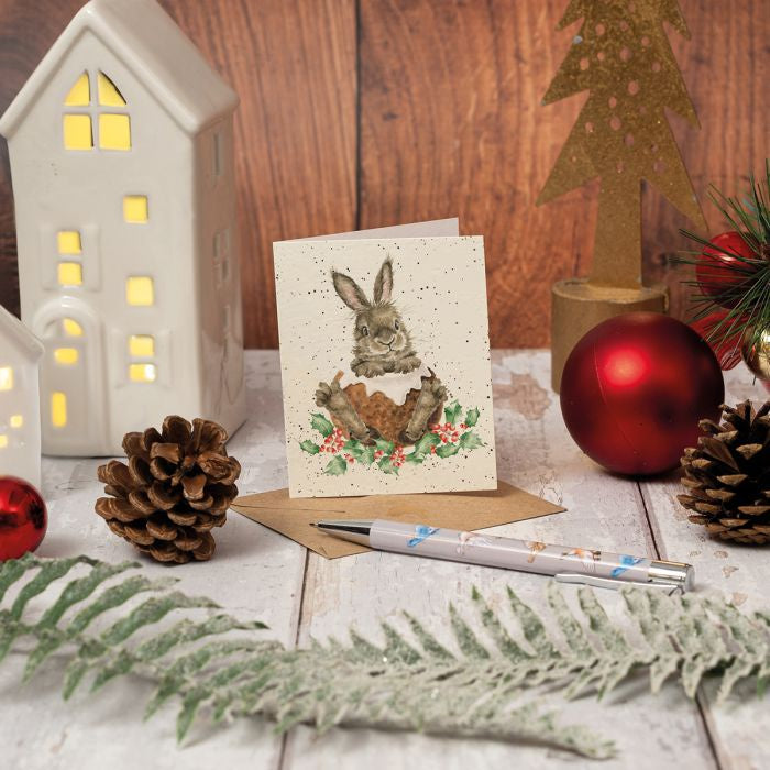 Wrendale Mini Card - Merry Little Christmas