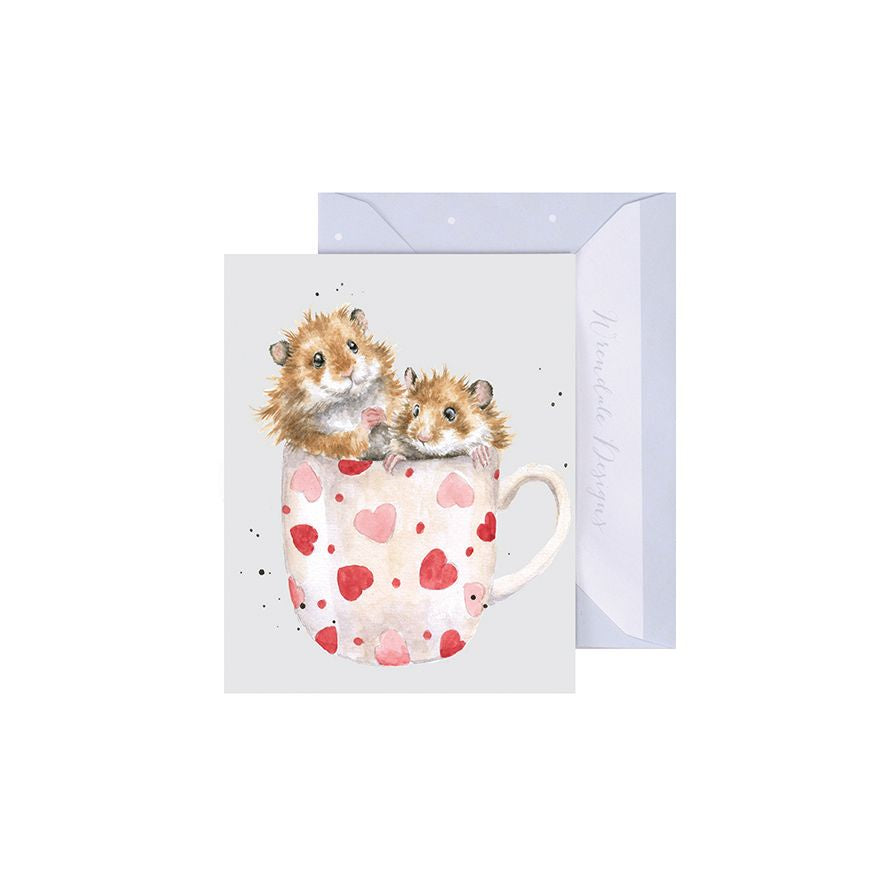 Wrendale Mini Cards - Hamfuls of Love