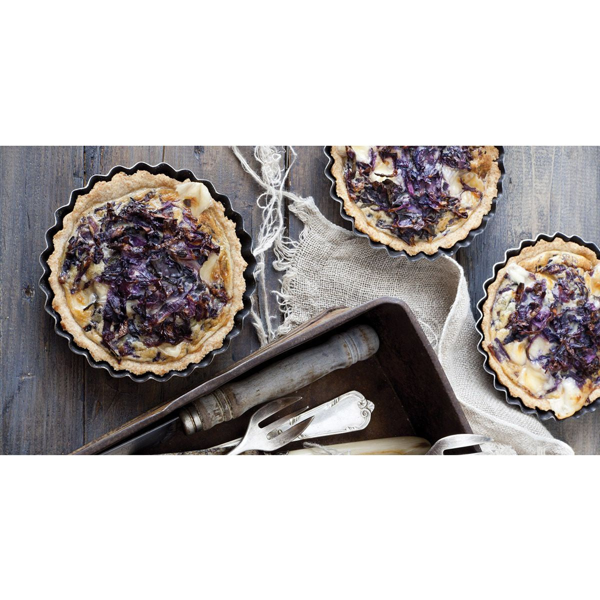 Mini Quiche Pans (Set of 4)