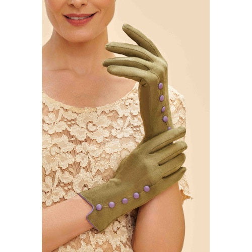 Beatrice Gloves - Sage