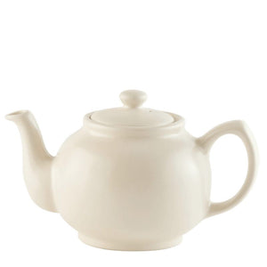 Price & Kensington Matte Cream Teapot - 6 Cup
