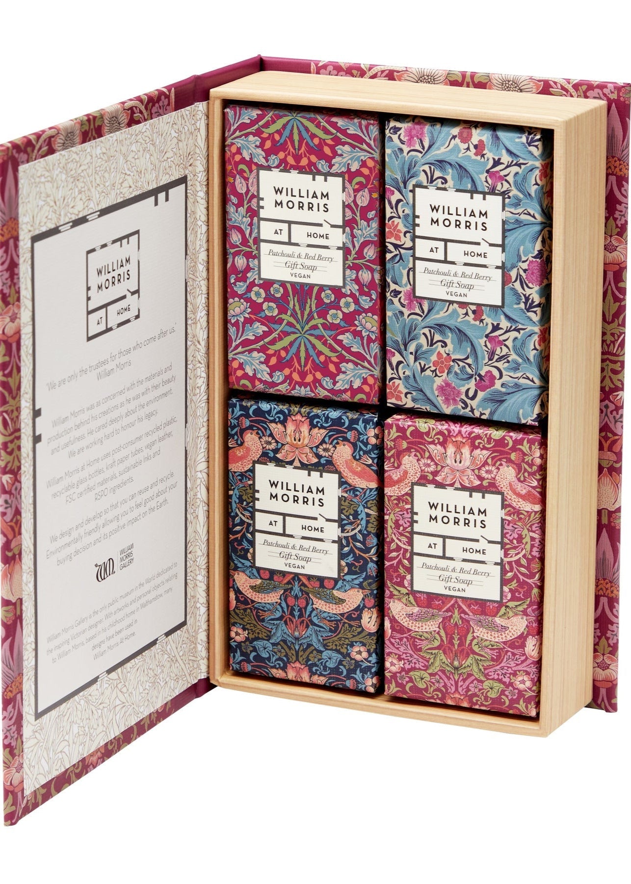 Strawberry Thief Patchouli & Red Berry Guest Soaps *Online Only*