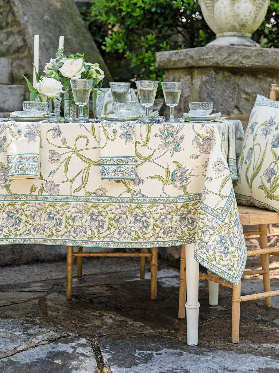 April Cornell Ajmeer Tablecloth - 60x90"