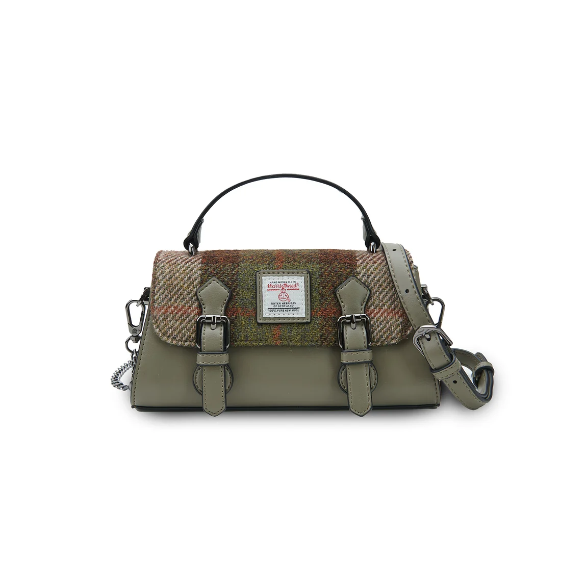 The Victoria Satchel - Chestnut Tartan