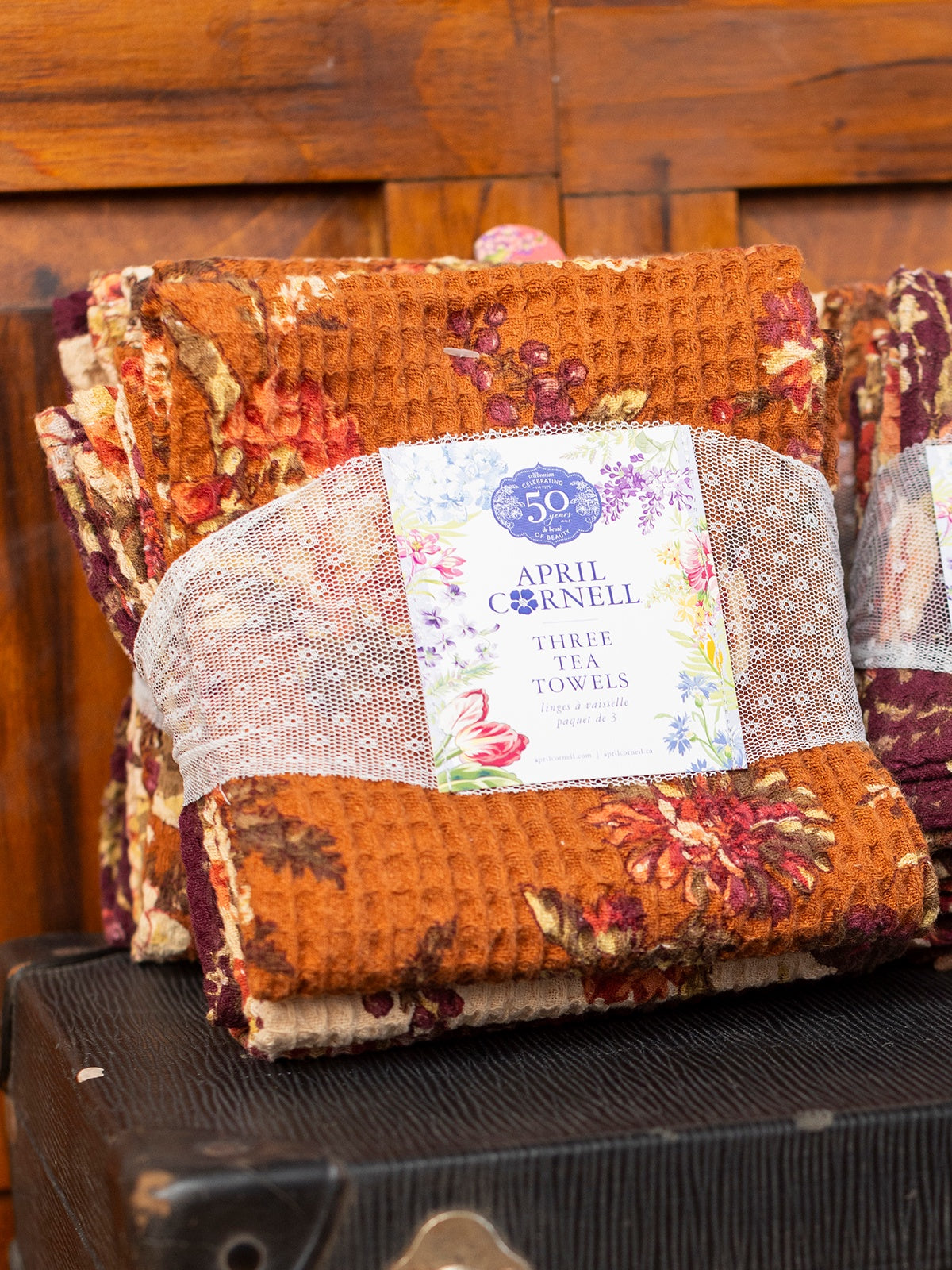 April Cornell Bountiful Harvest Patchwork Tea Towel Bundle