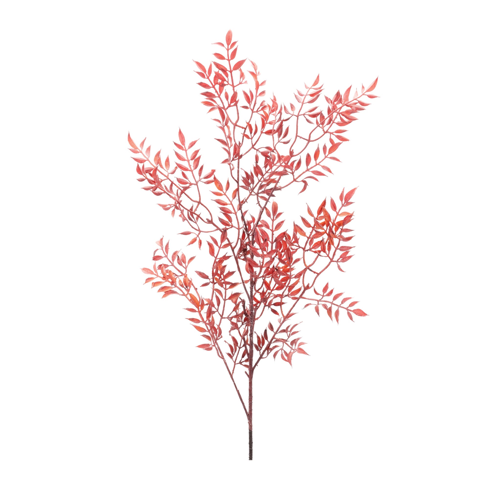 Crimson Fall Leaf Spray