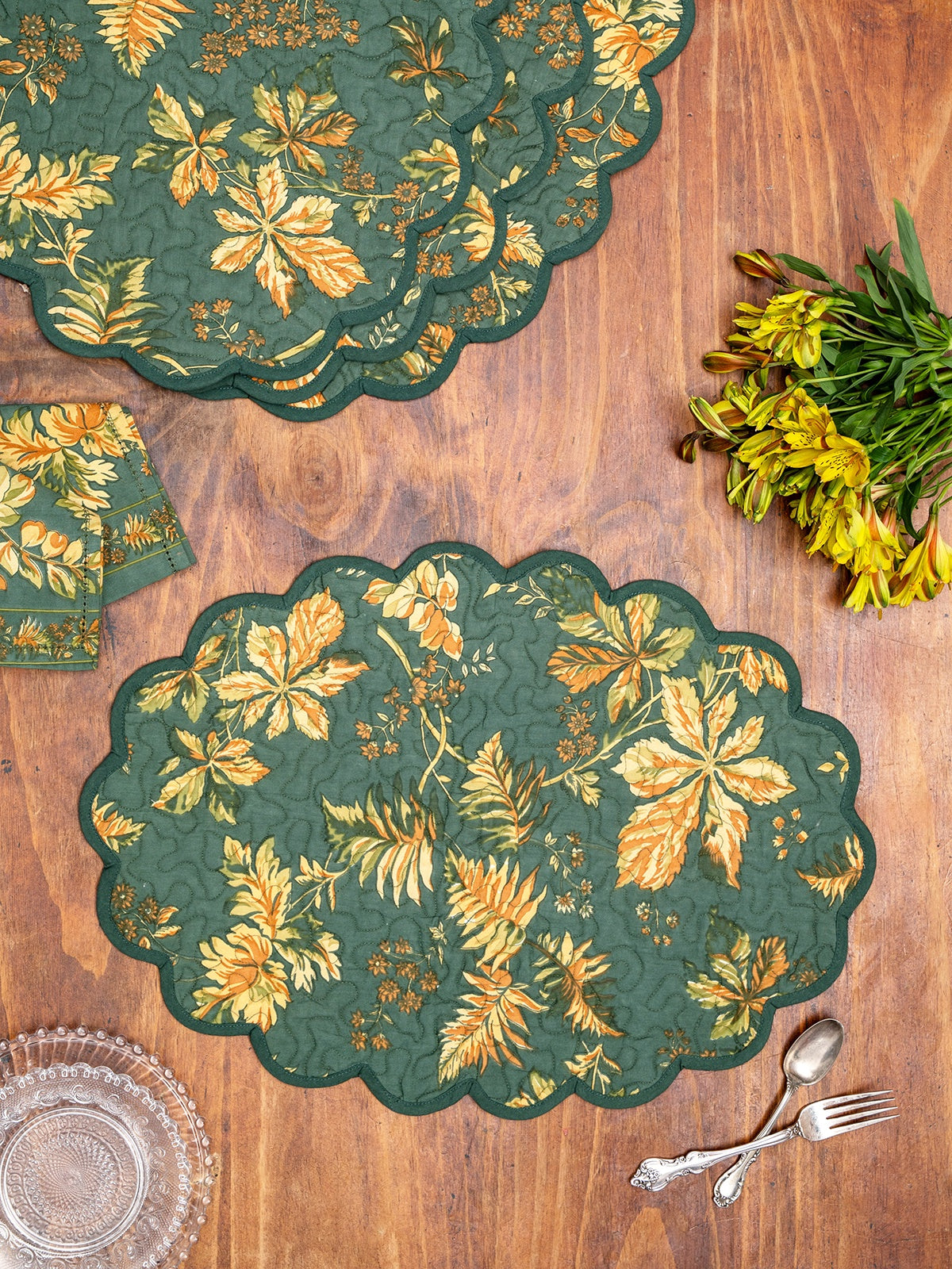 April Cornell Adirondack Quilted Placemats