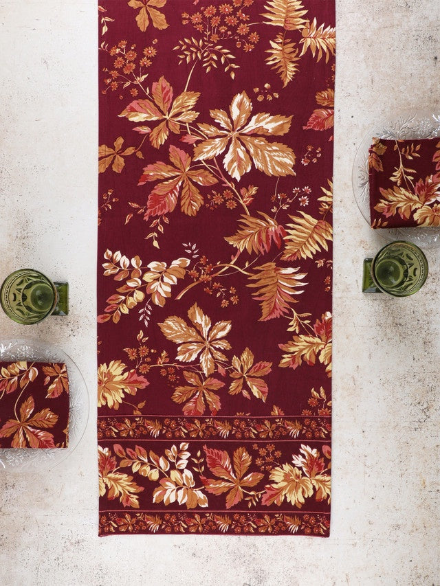 April Cornell Adirondack Runner - 13x72" - Wine
