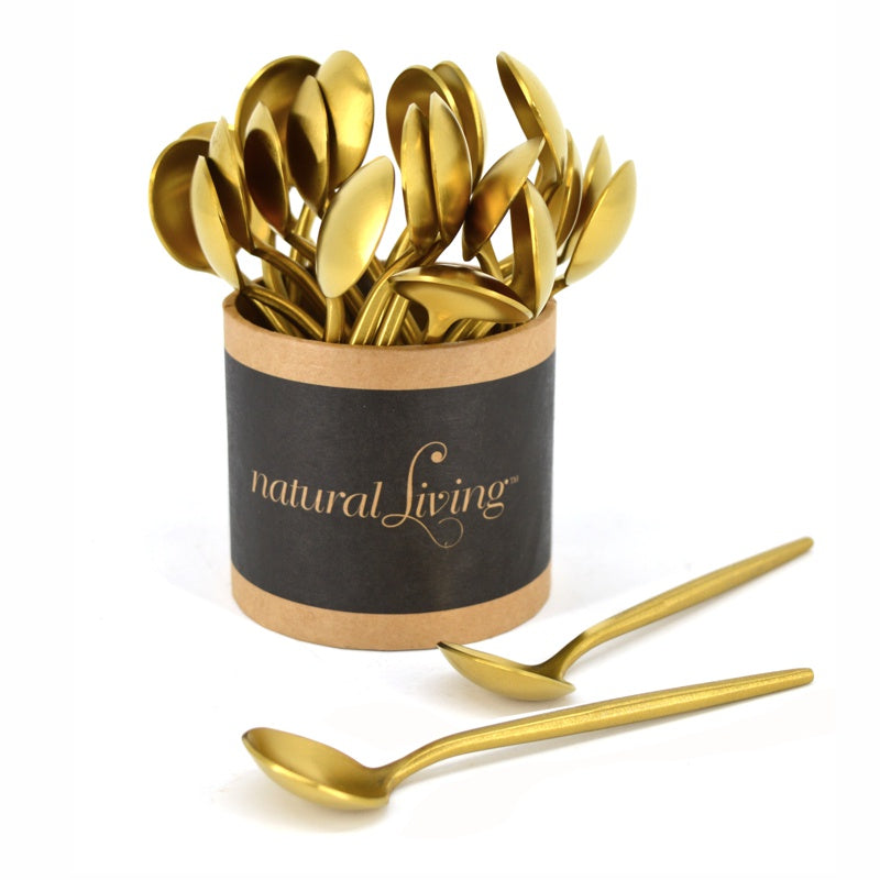 Mini Gold Spoons