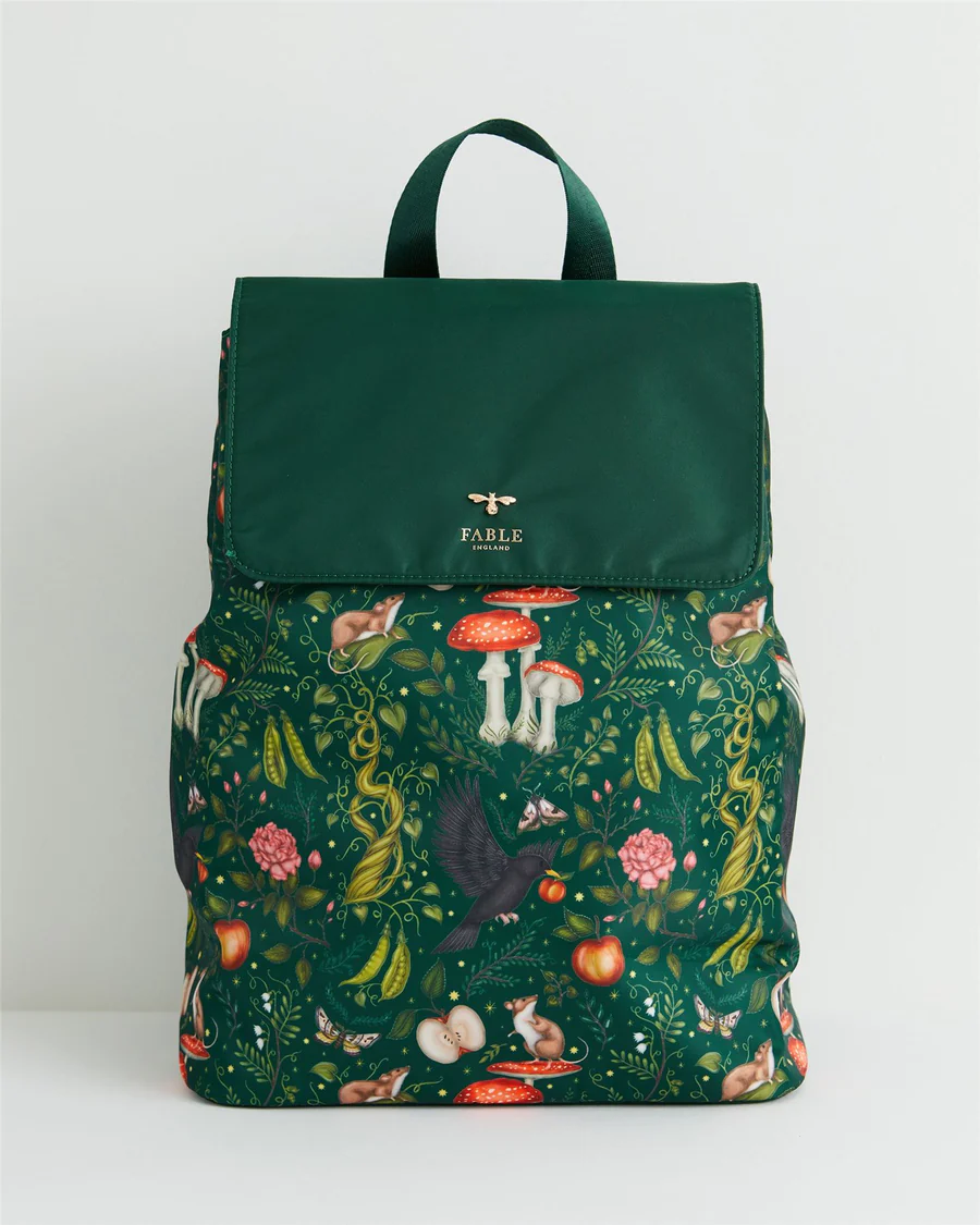 Into the Woods Backpack - Emerald Green