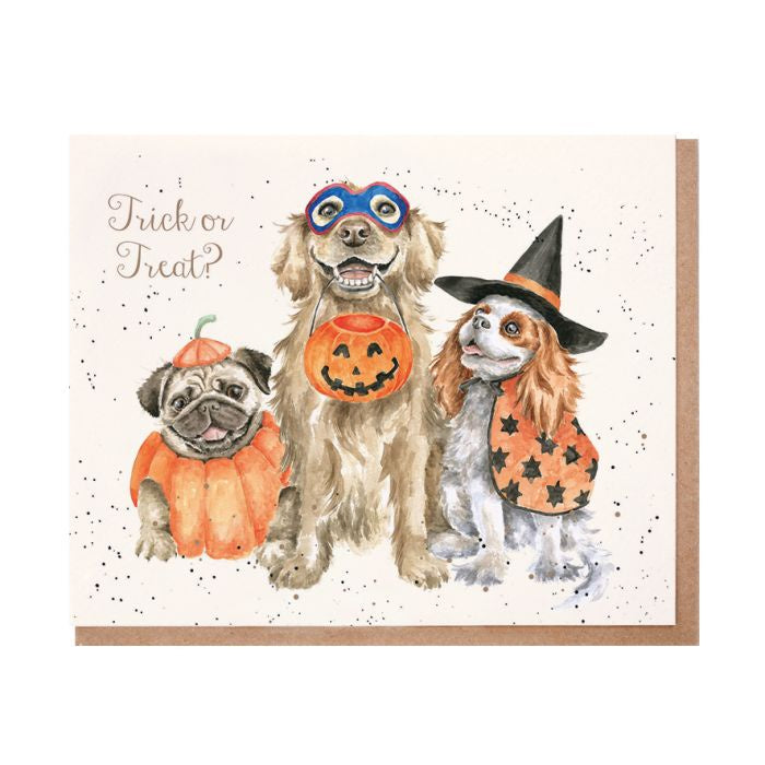 Trick or Treat - Wrendale Halloween Occasion Card