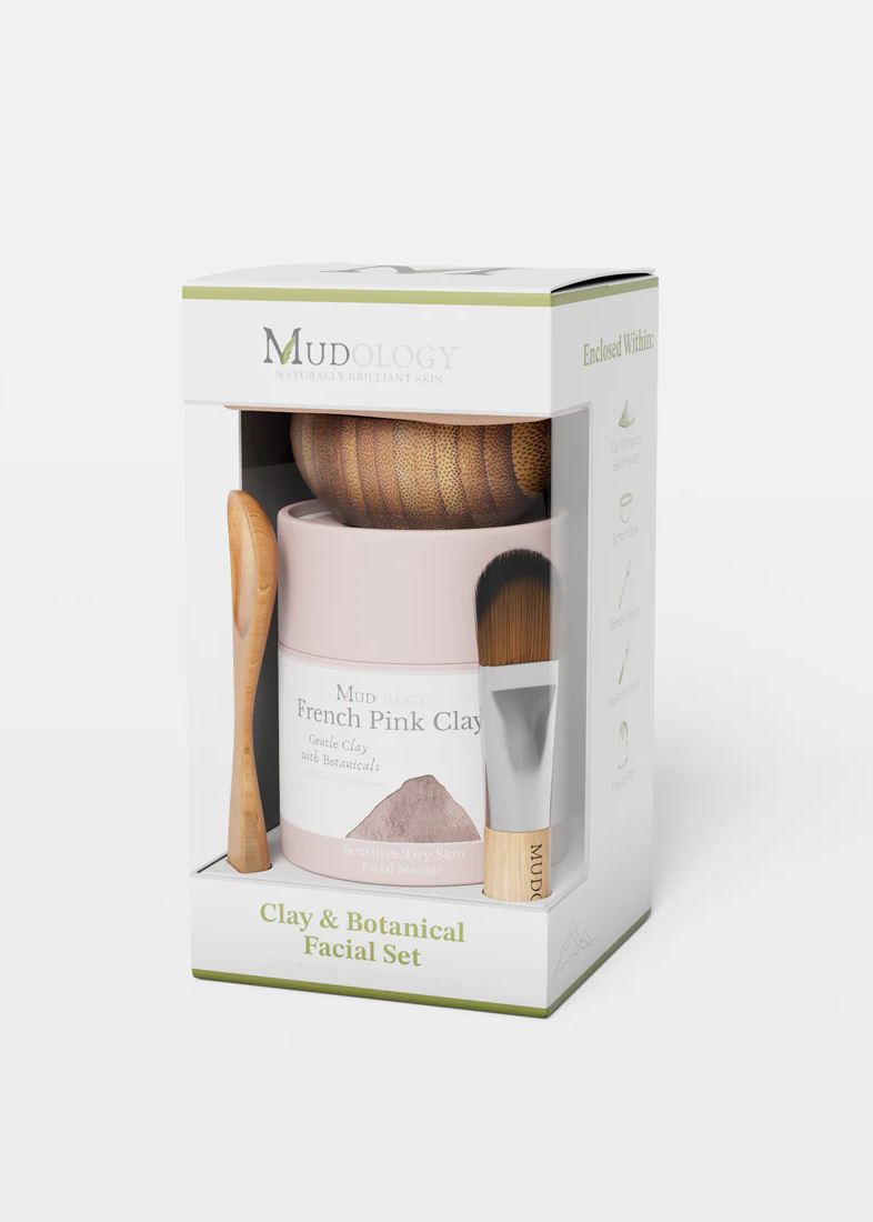 Mudology French Pink Clay Spa Kit
