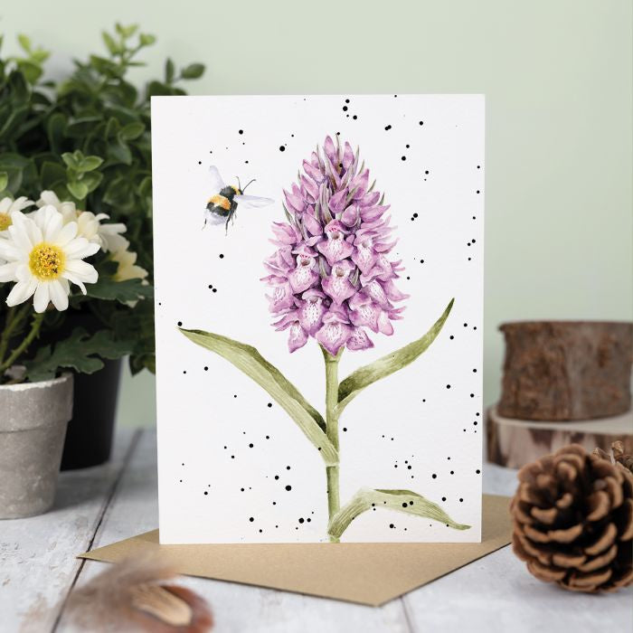 "Marsh Orchid" - Wrendale Occasion Card