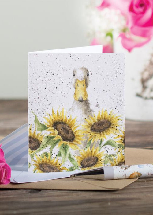 Wrendale Mini Card - Sunshine