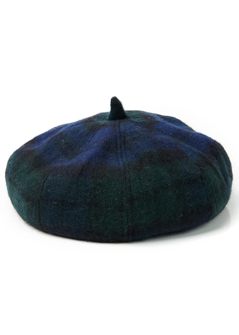 Islander Lambswool Bunnet - Black Watch