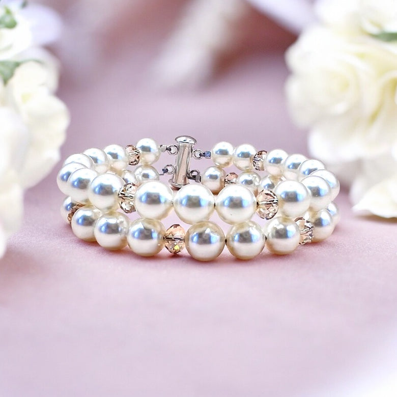 Pearl Bracelet - Cream