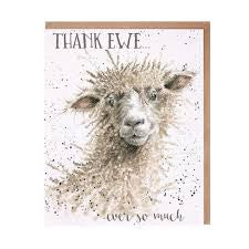 Thank Ewe - Wrendale Occasion Card