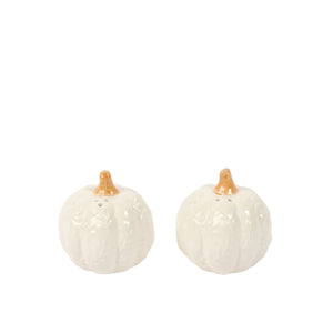 Harvest Pumpkin Salt and Pepper Shakers