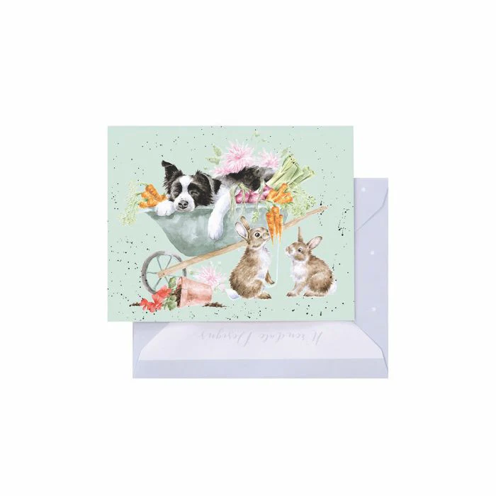 Wrendale Mini Cards - Sleeping on the Job