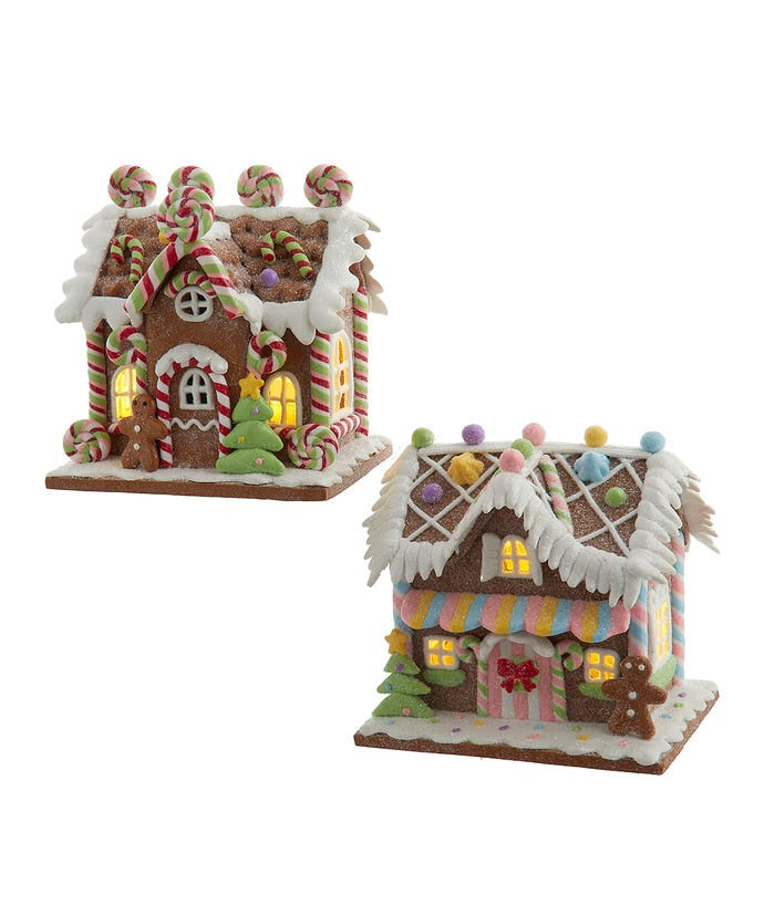 Light Up Gingerbread Houses