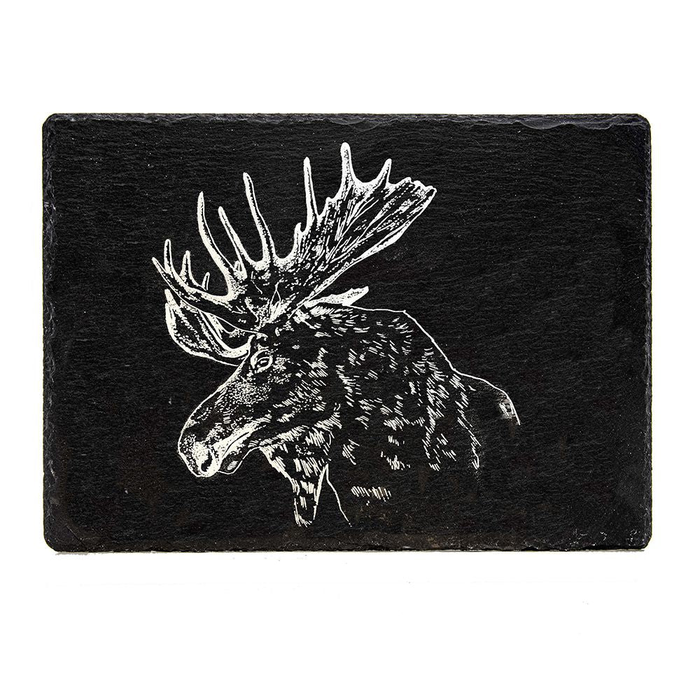 Slate Moose Cheese Board