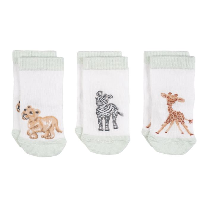 Little Savannah Baby Sock Gift Set - Little Wren Collection by Wrendale
