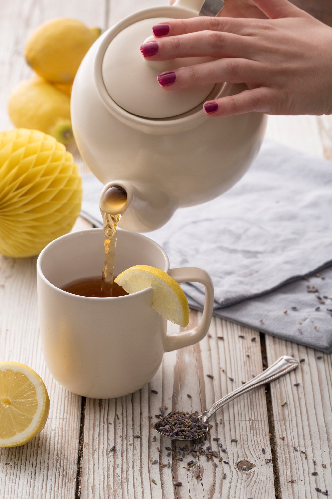 Price & Kensington Matte Cream Teapot - 6 Cup